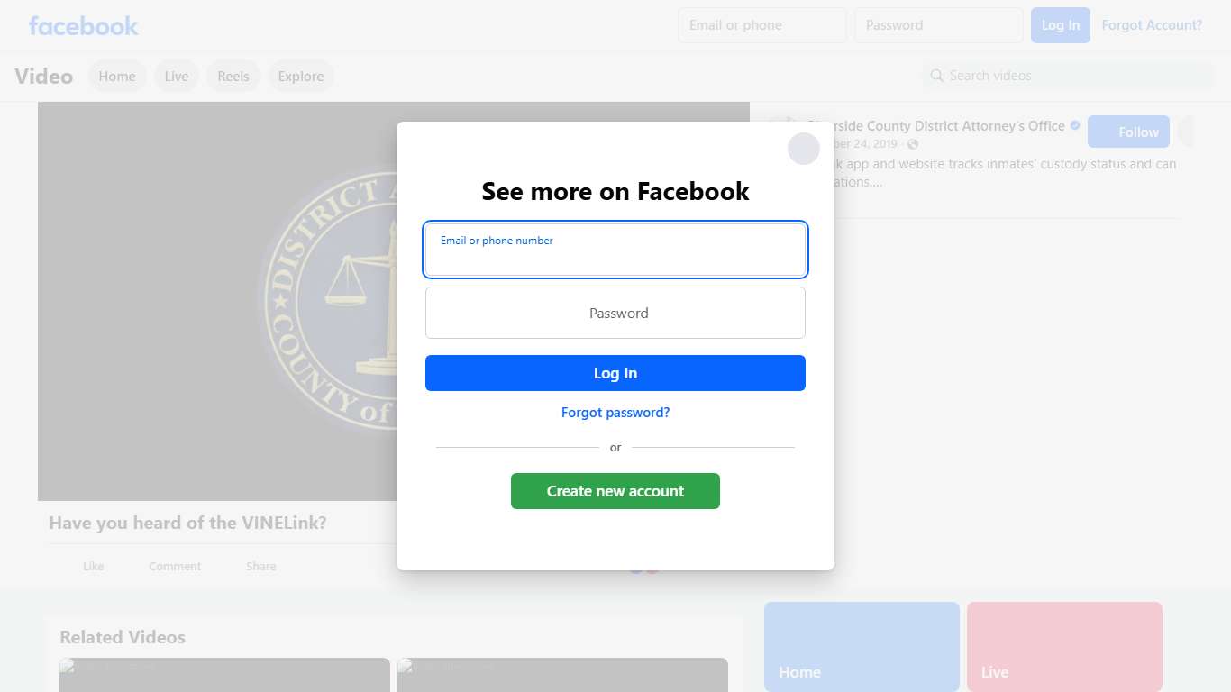 The VINELink app and website tracks inmates' custody status and can send notifications. www.vinelink.com Riverside County Sheriff's Department #VINELink #victimservices #rivcoda #riversidecounty Riverside County District Attorney's Office Facebook